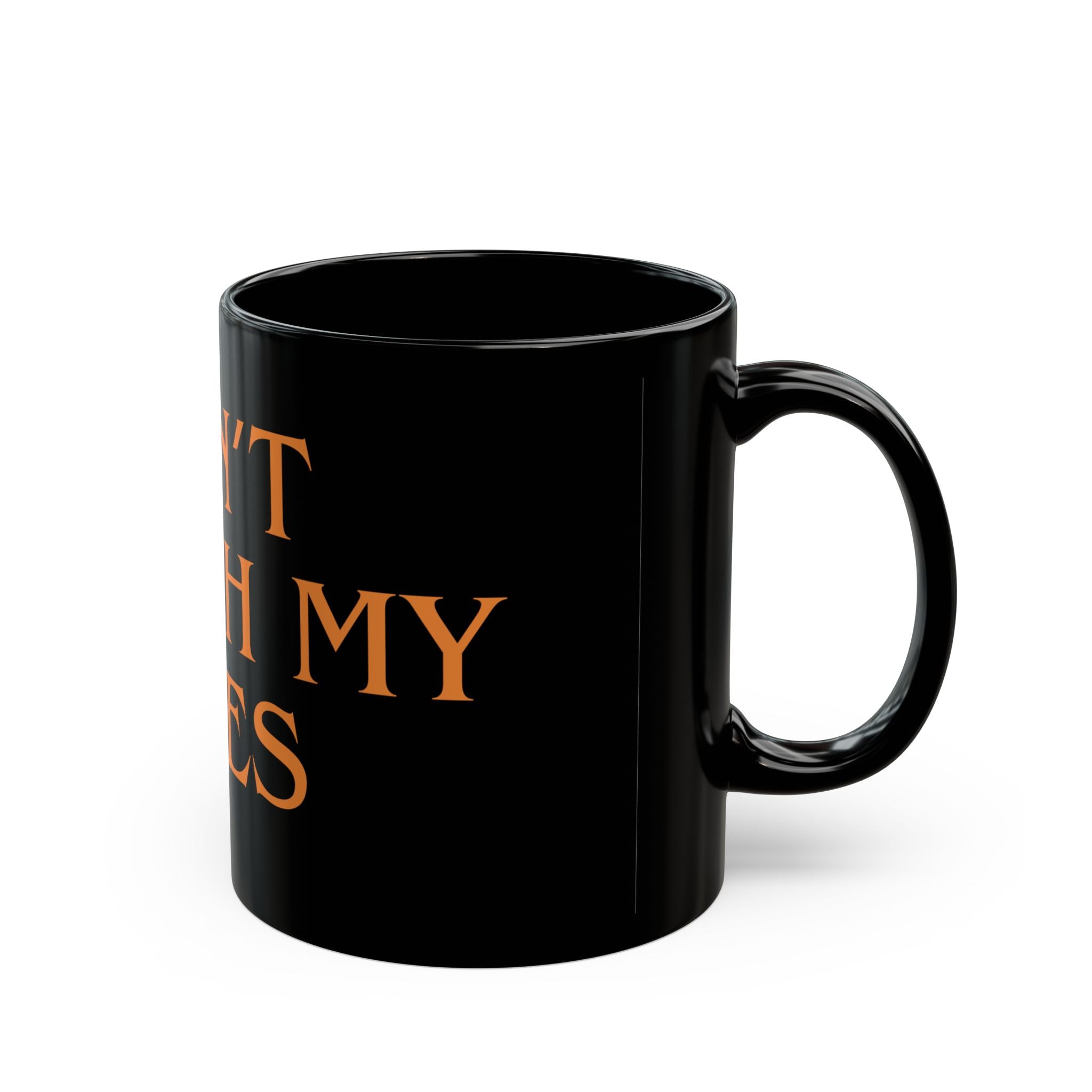 MUG - DON'T TORCH MY TILES - BLACK ceramic coffee Cup (11oz/15oz)